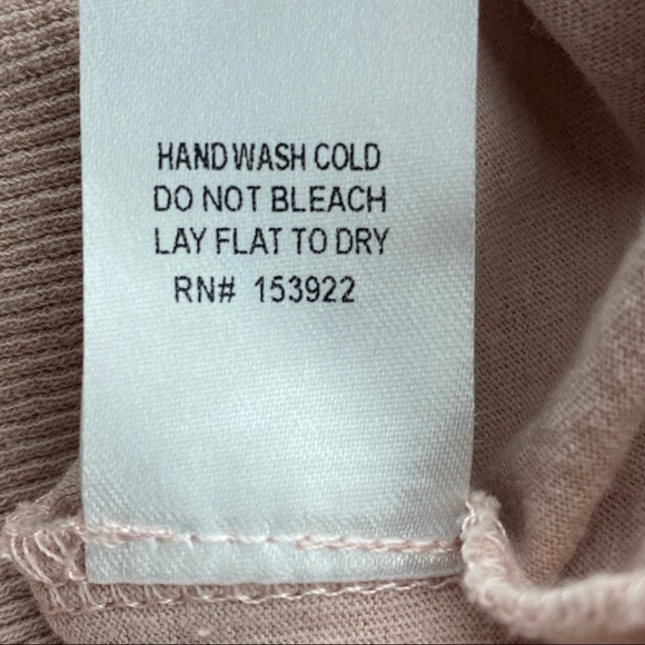 See and Be Seen Sz Medium Pink Fringe Embroidered Boho Sweatshirt T3032 - Picture 5 of 9